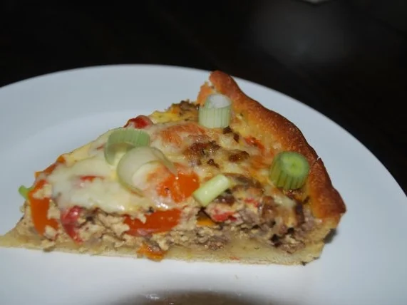 Saftige Hackquiche mit Kirschtomaten - Rezept - Bild Nr. 3