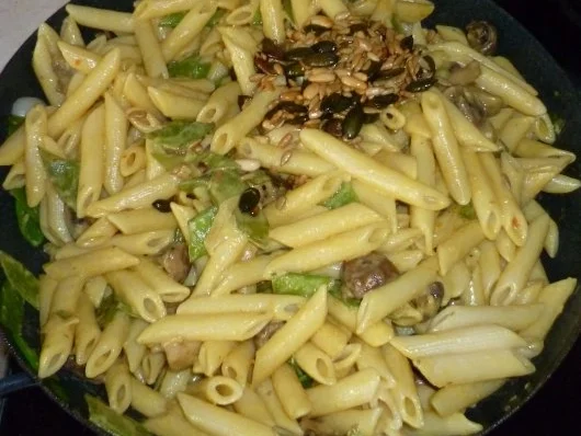 Pfannengericht - Sommerliche Nudel-Pfanne - Rezept - Bild Nr. 4