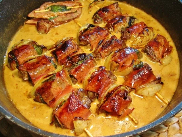 Leberspießchen nach Saltimbocca-Art ... - Rezept - Bild Nr. 7