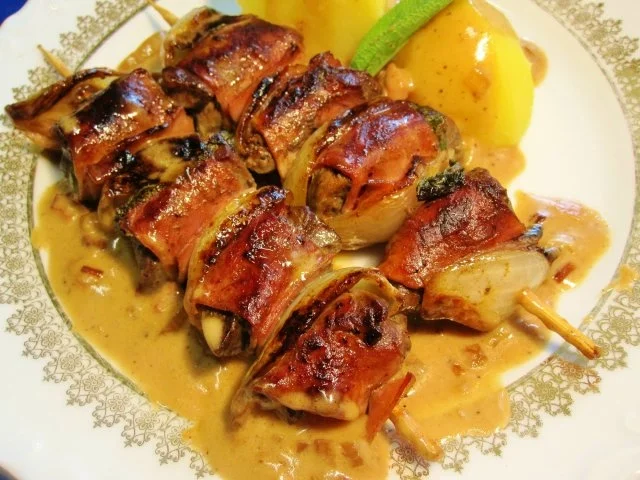 Leberspießchen nach Saltimbocca-Art ... - Rezept - Bild Nr. 8