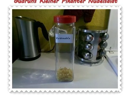 Rezept: Salat: Kleiner pikanter Nudelsalat Bild Nr. 2 Salat: Kleiner pikanter Nudelsalat - Rezept - Bild Nr. 2