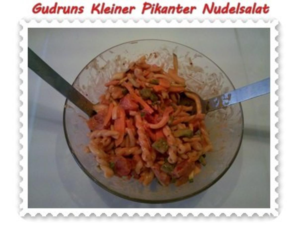 Salat: Kleiner pikanter Nudelsalat - Rezept - Bild Nr. 8