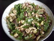 Hühnchensalat  nach "Rosso Art " - Rezept