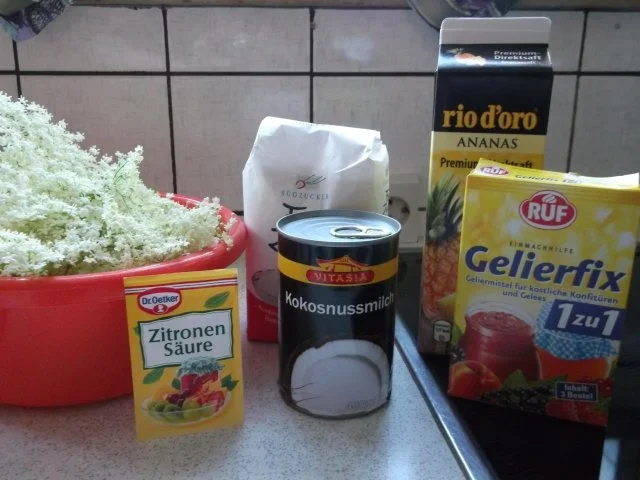 Ananas-Kokos-Holundergelee - Rezept - Bild Nr. 2