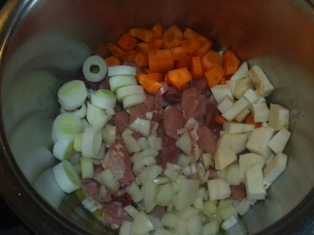 Rezept: Gulasch mit Rote Bete Bild Nr. 2 Gulasch mit Rote Bete - Rezept - Bild Nr. 2