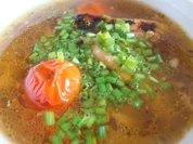 Hühnerbouillon mit Pfiffiger Einlage - Rezept