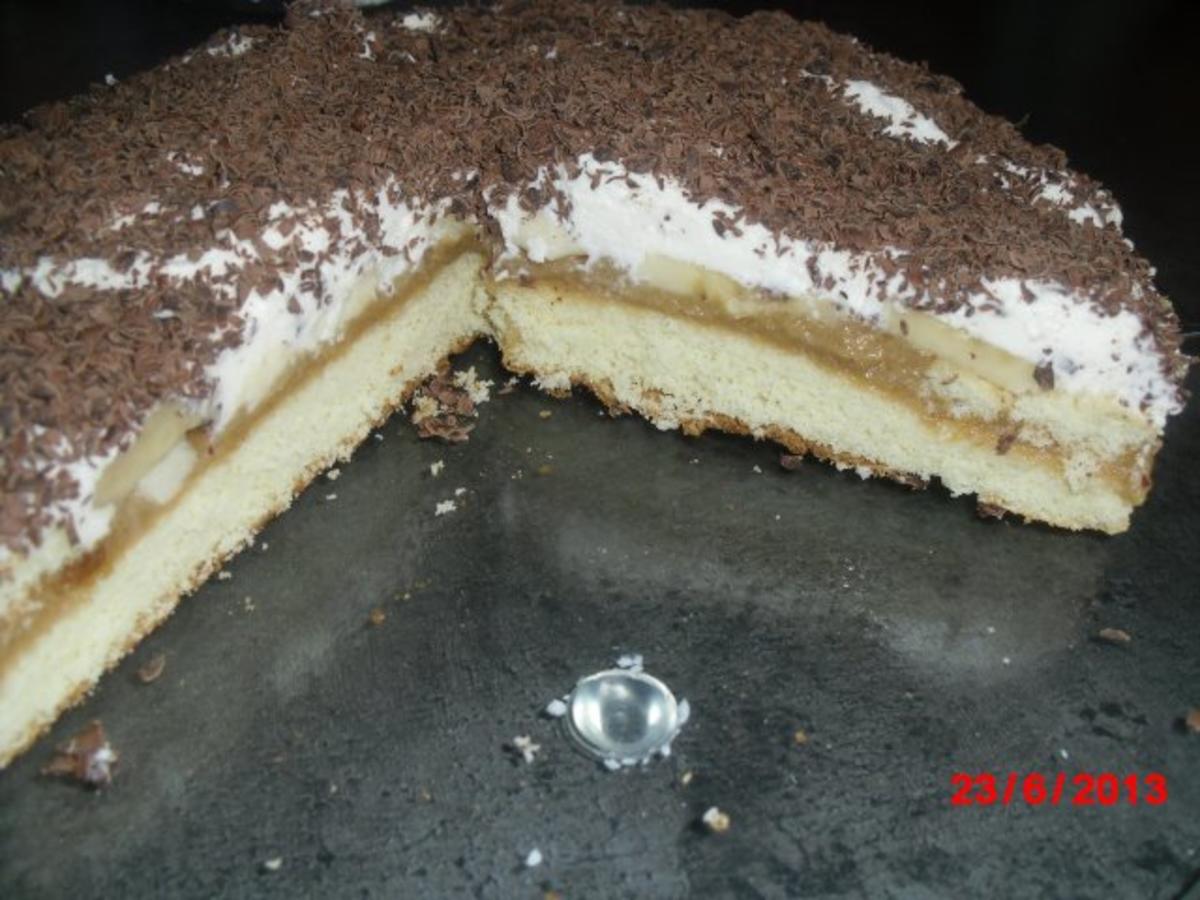 Bananen-Caramel-Kuchen - Rezept - Bild Nr. 2