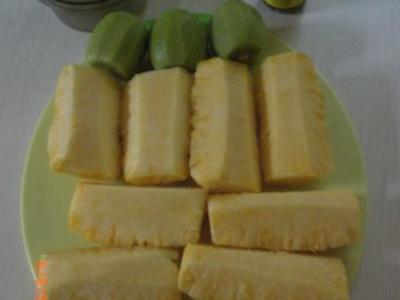 Ananas-Marmelade mit grünem Pfeffer - Rezept