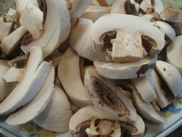 Geflügel: Putenkeulen mit Champignonsoße und Ofenkartoffeln - Rezept - Bild Nr. 7