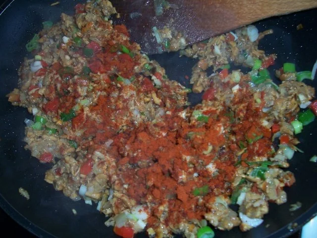 Rezept: Hähnchenbrustfilet, gefüllt mit Steinpilzen und Pfifferlingen (mein 100-tes...) Bild Nr. 5 Hähnchenbrustfilet, gefüllt mit Steinpilzen und Pfifferlingen (mein 100-tes...) - Rezept - Bild Nr. 5