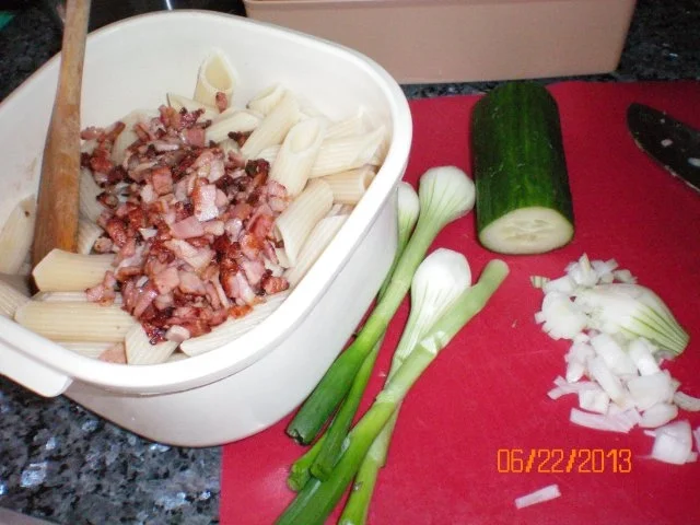 Salat: Pastasalat - Rezept - Bild Nr. 3