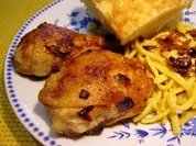 Rezept: Geteilte Hรคhnchenschenkel ... Geteilte Hรคhnchenschenkel ... - Rezept