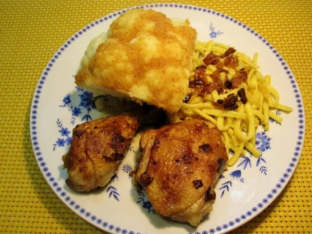 Geteilte Hähnchenschenkel ... - Rezept - Bild Nr. 7