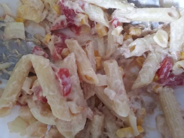 Rezept: Vegetarischer Nudelsalat Vegetarischer Nudelsalat - Rezept