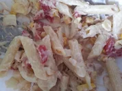 Rezept: Vegetarischer Nudelsalat Vegetarischer Nudelsalat - Rezept