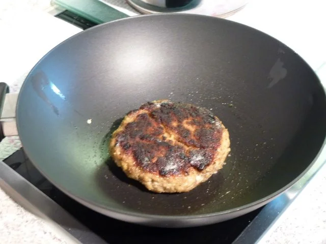 Rezept: Wilde Rauke Salat mit Frikadelle Bild Nr. 12 Wilde Rauke Salat mit Frikadelle - Rezept - Bild Nr. 12