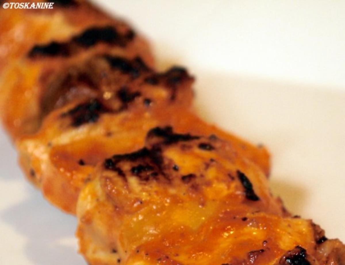 Marinierte Hähnchenspieße - Rezept mit Bild - kochbar.de