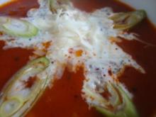 ein einfaches Tomatensüppchen nach "SuppenGeniesser" Art - Rezept