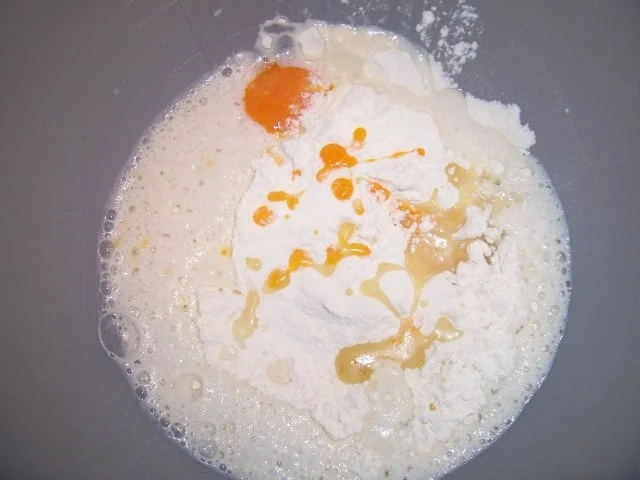 Flammkuchen mit Käse überbacken - Rezept - Bild Nr. 3