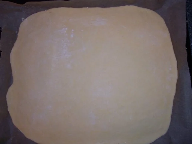 Flammkuchen mit Käse überbacken - Rezept - Bild Nr. 7