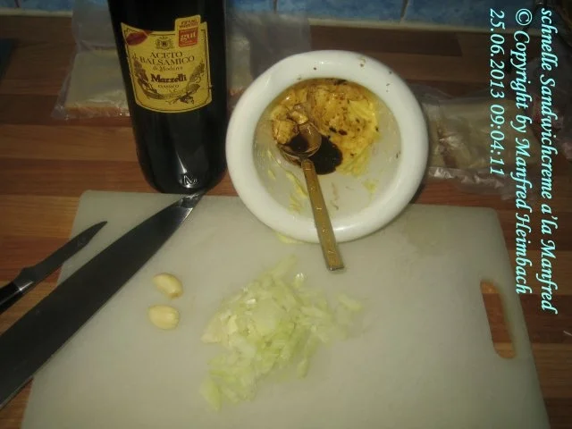 Rezept: Dips – schnelle Sandwichcreme a’la Manfred Bild Nr. 2 Dips – schnelle Sandwichcreme a’la Manfred - Rezept - Bild Nr. 2