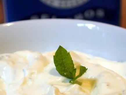 Yufka-Teigtaschen mit Minz-Knoblauch-Dip - Rezept - Bild Nr. 4