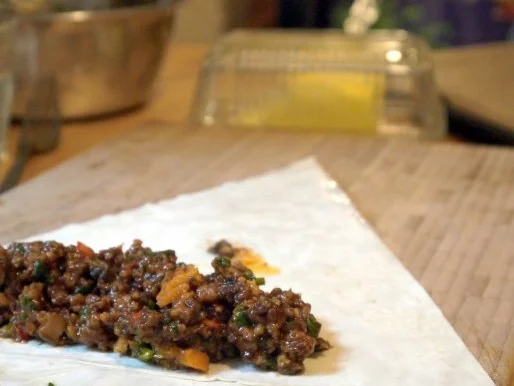 Yufka-Teigtaschen mit Minz-Knoblauch-Dip - Rezept - Bild Nr. 11