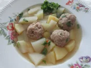 Kohlrabitopf mit Fleischklößchen - Rezept