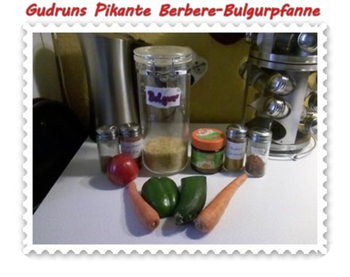 Vegetarisch: Pikante Berbere-Bulgurpfanne - Rezept - Bild Nr. 2