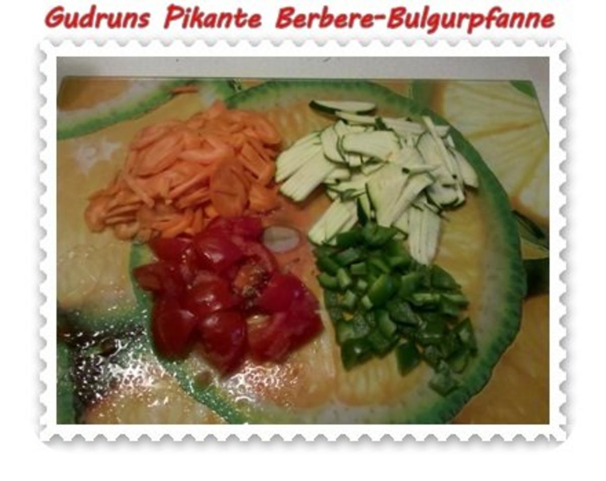 Vegetarisch: Pikante Berbere-Bulgurpfanne - Rezept - Bild Nr. 5