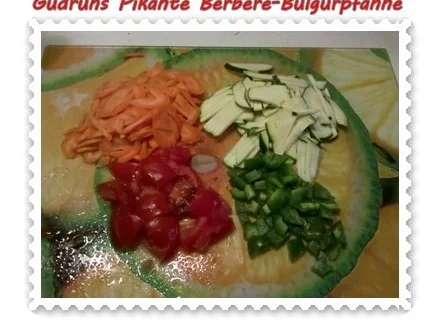 Vegetarisch: Pikante Berbere-Bulgurpfanne - Rezept - Bild Nr. 5