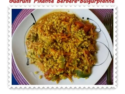 Vegetarisch: Pikante Berbere-Bulgurpfanne - Rezept - Bild Nr. 11