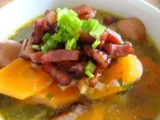 Gemüsetopf mit deftiger Einlage - Rezept