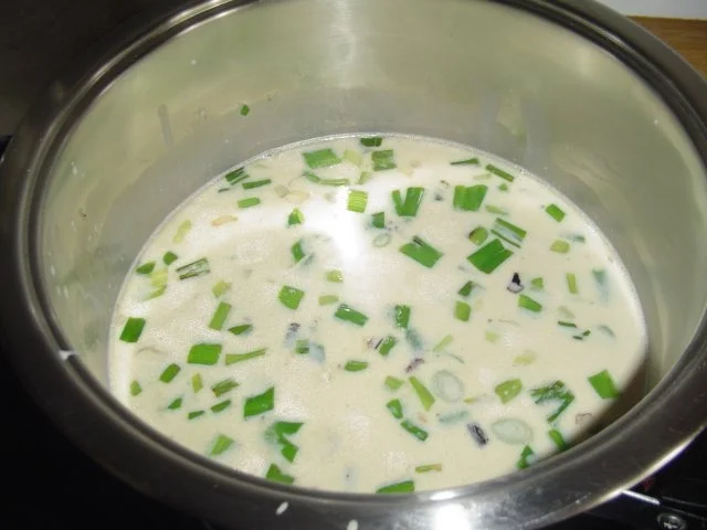 Rezept: Lauchspecksoße zu Spaghetti Bild Nr. 5 Lauchspecksoße zu Spaghetti - Rezept - Bild Nr. 5