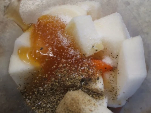 Marinaden: Rettich-Aprikosen-Dressing  - Rezept - Bild Nr. 3