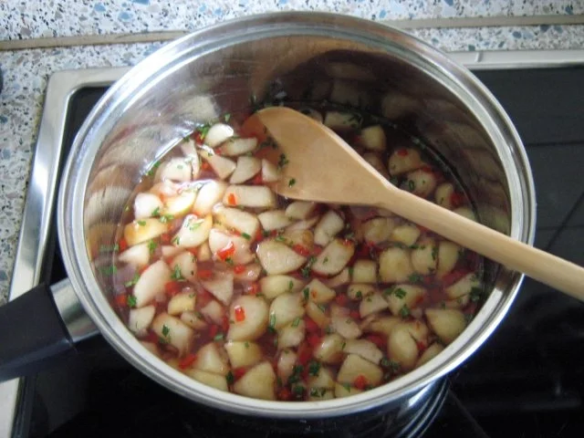 fruchtig-scharfes Bergpfirsich-Rosmarin-Chutney - Rezept - Bild Nr. 5