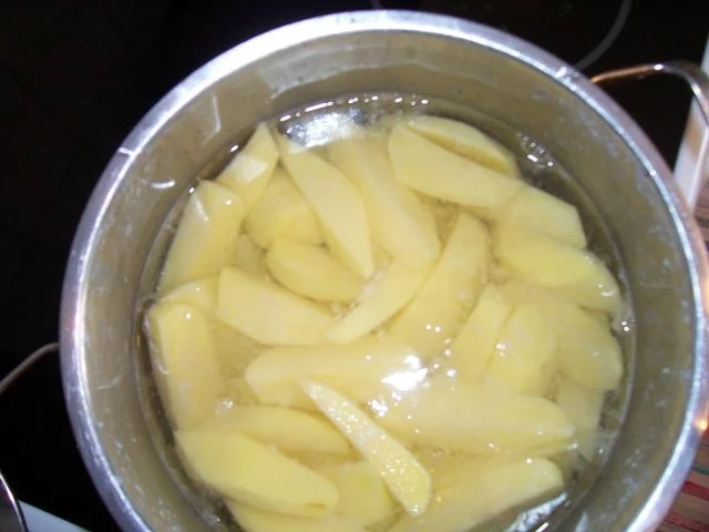 Rezept: Kohlrabi -" Schnitzel" mit Backkartoffeln Bild Nr. 4 Kohlrabi -" Schnitzel" mit Backkartoffeln - Rezept - Bild Nr. 4