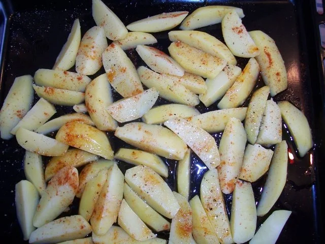 Rezept: Kohlrabi -" Schnitzel" mit Backkartoffeln Bild Nr. 5 Kohlrabi -" Schnitzel" mit Backkartoffeln - Rezept - Bild Nr. 5