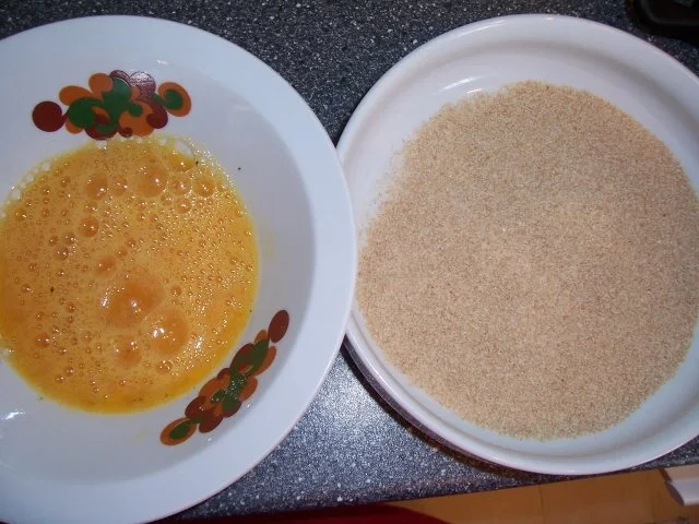 Rezept: Kohlrabi -" Schnitzel" mit Backkartoffeln Bild Nr. 6 Kohlrabi -" Schnitzel" mit Backkartoffeln - Rezept - Bild Nr. 6