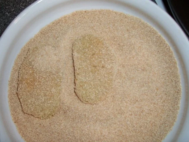 Rezept: Kohlrabi -" Schnitzel" mit Backkartoffeln Bild Nr. 8 Kohlrabi -" Schnitzel" mit Backkartoffeln - Rezept - Bild Nr. 8