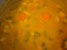 Ingwer-Möhren-Curry-Suppe - Rezept