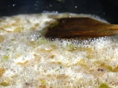 Rezept: Überbackenes Zwiebel-Cidre-Huhn Bild Nr. 8 Überbackenes Zwiebel-Cidre-Huhn - Rezept - Bild Nr. 8