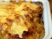 Überbackenes Zwiebel-Cidre-Huhn - Rezept