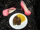 Gefüllte Auberginen "Karniyari" auf Tomatensoße, dazu Bulgur - Rezept