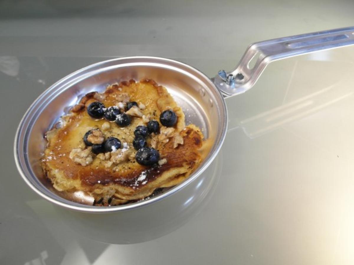 Pancakes with walnut, blueberry and vanilla - Rezept Durch Das perfekte
Dinner