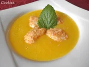 Mango - Kaltschale mit Kokos - Grieß - Nocken ... - Rezept