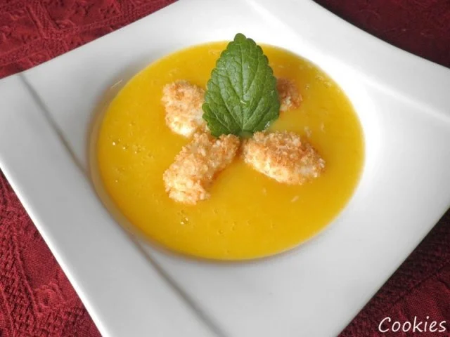 Mango - Kaltschale mit Kokos - Grieß - Nocken ... - Rezept - Bild Nr. 2