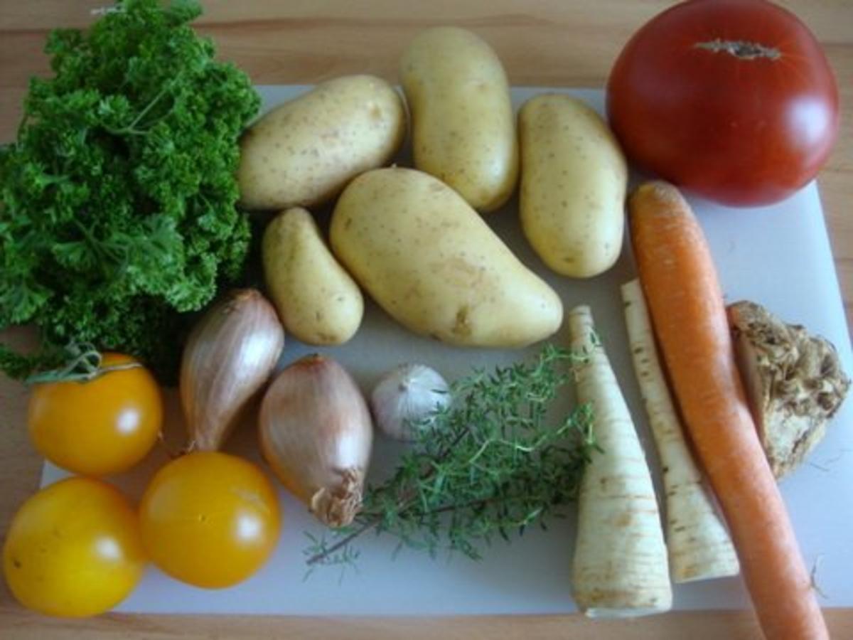 Kartoffel - Salat Süppchen - Rezept - Bild Nr. 3