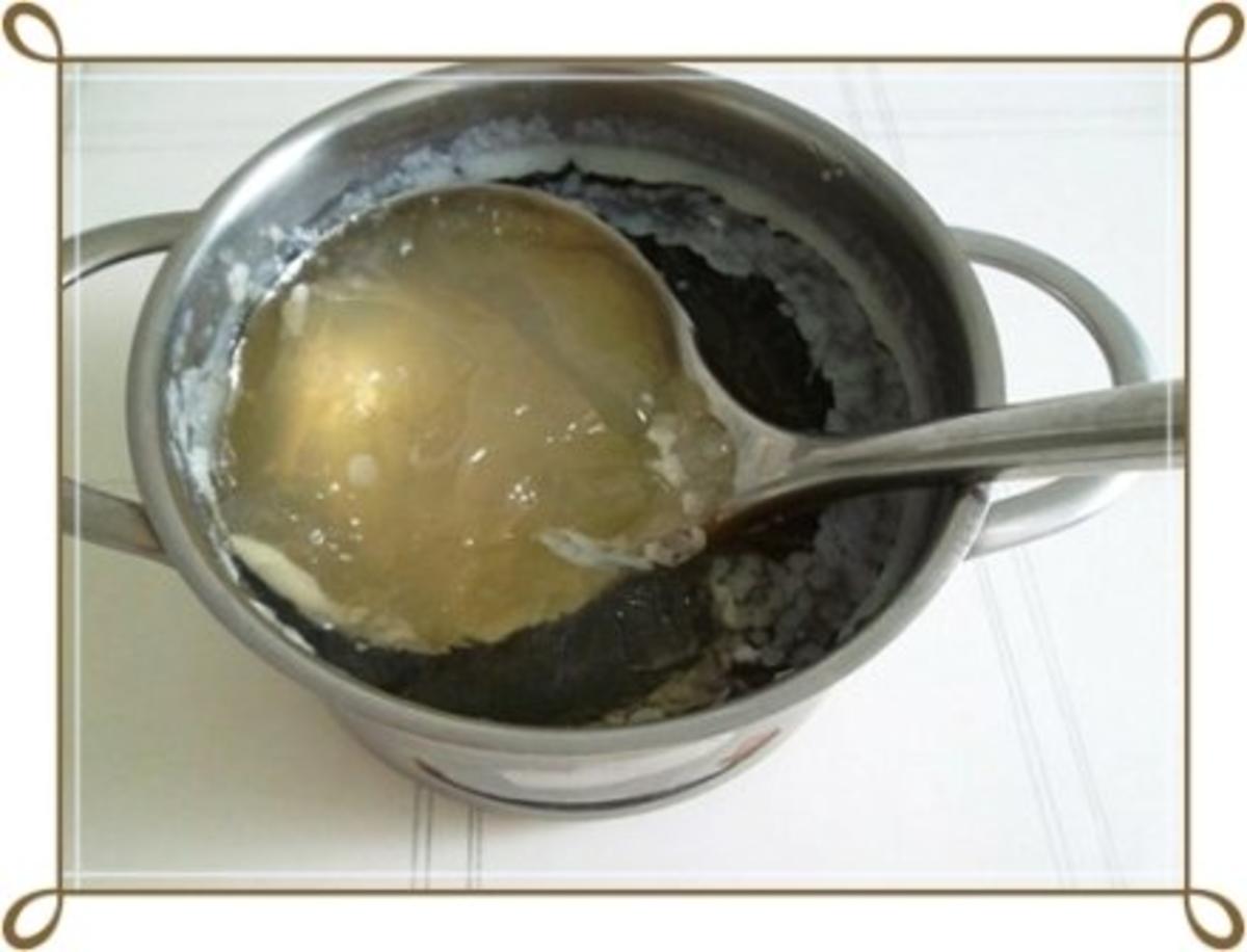 Lauch-Kartoffelcremesuppe  mit gewürfelter Wurst dazu. - Rezept - Bild Nr. 8