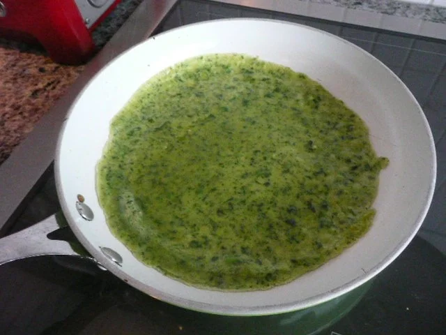 SPINAT / SPINATPFANNKUCHEN - Rezept - Bild Nr. 3